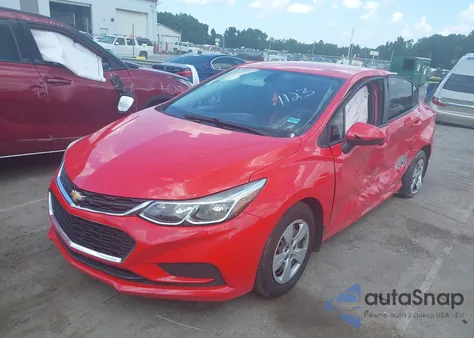 2018 Chevrolet Cruze Ls Auto из США, поврежденный, VIN 1G1BC5SM9J7231123